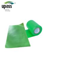 China Non-Slip Green Cross Laminated High Strength HDPE Film on sale