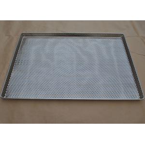 China Customized Perforated Drying Tray Baking Tray 18*26*1 Inch 304 Stainless Steel supplier