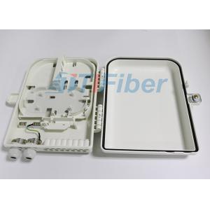 China 16 Core Fiber Termination Box , ABS Fiber Distribution Box For Ftth Network supplier