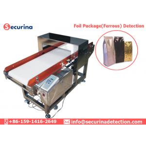 LCD Display Food Grade Metal Detector Heat Sealable Barrier Packaging In Foil Bags