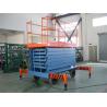 Hydraulic vertical lift platform , 450Kg single mast mobile hydraulic man lift