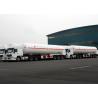 China 52600L LNG Tank Truck Trailer Tri Axles For Liquid Natural Gas Transport wholesale