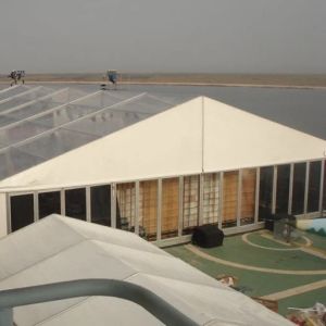 China 15x20m  Custom A Shape Tent Popular Clear Span Aluminum Frame Tent Event Party wholesale