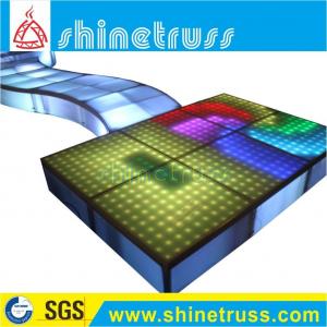 China portable Led dance floor for catwalk dancing supplier