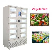 China Farm Selling Fresh Vegetables Cooling Locker Vending Machines For Business on sale