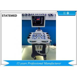 4d Led Monitor Trolley Ultrasound Scanner With 128 Elements Ce Approval
