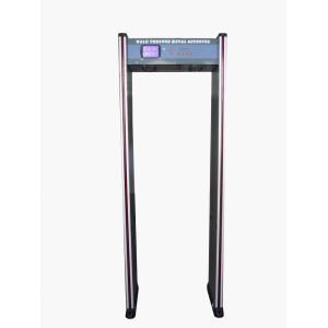 China Walk-through Metal Detector，Door frame metal detector, JLS-8018(18 Zones&LCD display) wholesale