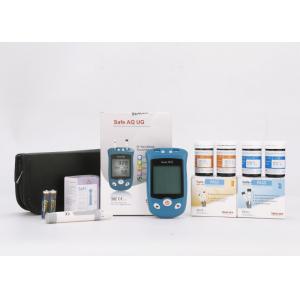 Diabetes Blood Home Glucose Testing Kit , Blood Sugar Measuring Device Safe UG Bi-Function Uric Acid test