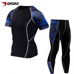 Quick Dry Plus Size Compression Tight Suit Sports Men Clothing