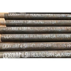 A105 Hot Rolling Carbon Steel Forged Round Bar For Pipe Making And Forgings