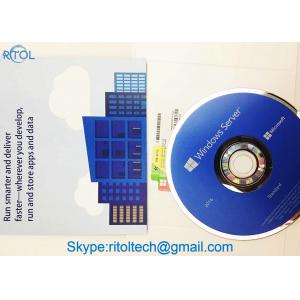 China 32 Bit Microsoft Windows Server 2016 Versions English Retail Box Package supplier