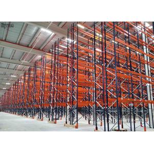 Stackable Steel Heavy Duty Pallet Racks With Customized Size Robot Welding