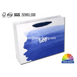 Upscaled 200g Coated Custom Paper Shopping Bags For Clothes Apparel