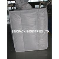 China 2200 Lbs Baffle Bag Industrial Big Bags FIBC Bulk Bag For Cement / Chemical Packaging on sale