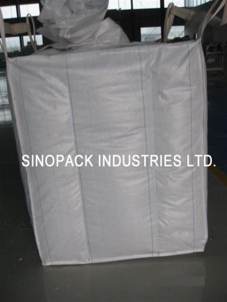 2200 Lbs Baffle Bag Industrial Big Bags FIBC Bulk Bag For Cement / Chemical