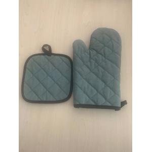 China Baking BBQ Grill Cooking Oven Mitts And Pot Holder Set Multifunctional supplier