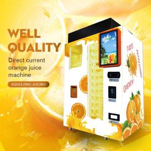 China Automatic Commercial Fresh Fruit Orange Juice Vending Machine With Nfc , Low Noise supplier