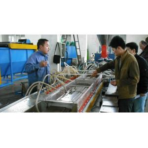 380V Plastic Profile Production Line , Wood Foamed Pvc Profile Extrusion Line / Process