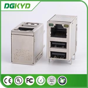 Single Port SFP Connector RJ45 Tab Up Transformer For Network Switch