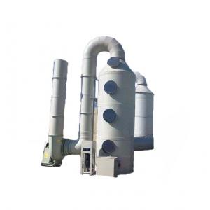 32mm Grey Industrial Air Scrubber Gas Packing Absorption Column for Gas Purification