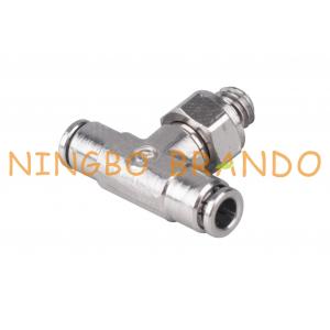 Male Branch Tee Swivel Brass Pneumatic Air Coupler 1/8'' 1/4'' 3/8'' 1/2''