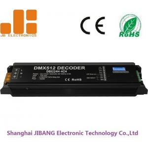 China AC100-240V DMX512 Decoder LED Dimmer Controller with 4 Channels DC24V Output supplier