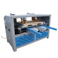 China Double Head Notcher Wood Pallet Machine, pallet notching machine 1800pcs/H Capacity on sale