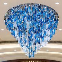 China Hotel Lobby Drop Chandelier Lights Stairwell Chandelier Modern OEM ODM on sale