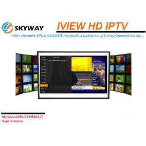 Iview HD IPTV account hot selling to Germany , Switzland , UK , Canadan USA IP TV European Arabic hd Sports Channels