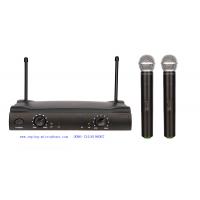 LS-7200 UHF dual channel wireless microphone system with headset lavalier lapel / SHURE MICS