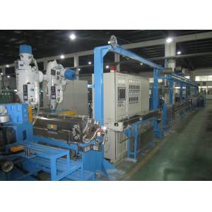 China Sky Blue PVC PP Wire Extruder Machine 22Kw 800M / Min Max Speed supplier