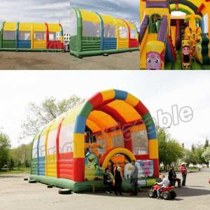 China Giant Animal Children Inflatable Amusement Park With CE Certification supplier