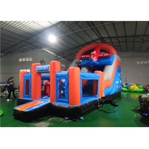 Combo Bounce House Play Area , Water Blow Up Playground Amazing CE Certificated