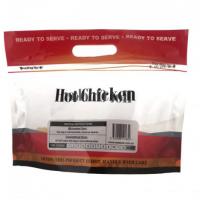 China Recycled PET Ziplock Hot Chicken Bag Reusable For Baking And Roasting Chicken on sale