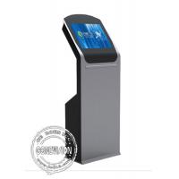 China 19 inch Bank Queue Ticketing Machine Self Service Kiosk Printer NFC Touch Computer Kiosk on sale