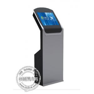 China 19 inch Bank Queue Ticketing Machine Self Service Kiosk Printer NFC Touch Computer Kiosk supplier