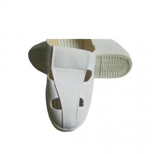 China ESD PU Sole Shoes Non Autoclavable Cleanroom PVC PU Sole Static Dissipative Shoes wholesale