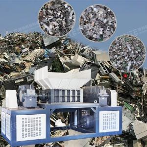 China Powerful Dual Shaft Shredder for Recycling Scrap Electronics Such As TVs Phones Printers and PCB Boards wholesale