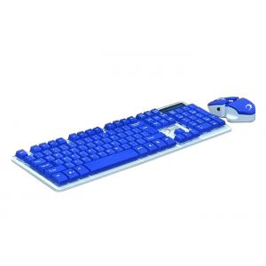 China Mechanical Keyboard And Mouse Blue Color , Gaming Mouse And Keyboard Wireless supplier