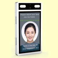 China Touchless Infrared Body Temperature Measuring Face Recognition Security  Face Scan Camera on sale