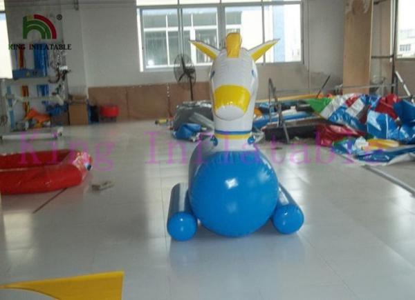 PVC Inflatable Water Toys / Funny Inflatable Water Ride / Water Horse For Water