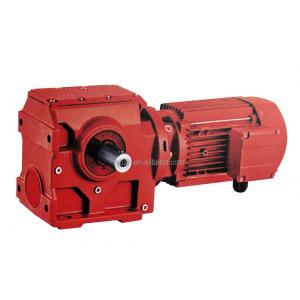 China High Electric Helical Worm Gearbox Speed Reducer For Right Angle Transmission Geared Reduction Motors supplier