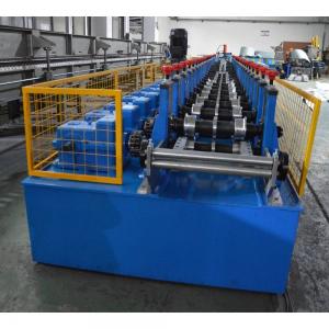 China 11KW Gear Box Hydraulic Cutting Rack Roll Forming Machine Upright Roll supplier