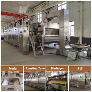China Automated Nut Roasting Machine Continuous Nuts Roaster Oven Roasting System supplier