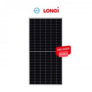 China Longi Bifacial Solar Panel 345w 350w 355w 360w Longi 365w Solar Panel Foldable Solar Panel supplier