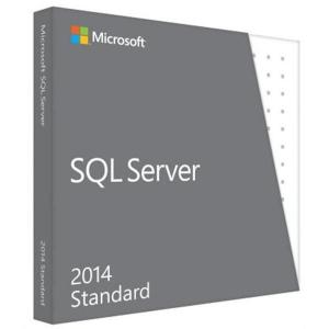 1 Server Microsoft SQL Server 2014 Standard Edition 4 Core With 10 Clients
