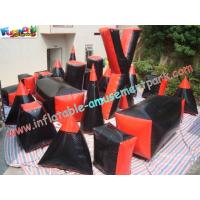 China Full Sets Military Inflatable Paintball Bunkers Obstacle Games For Paintball Sports on sale