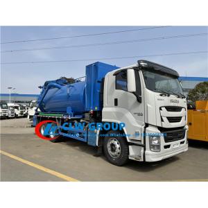 China ISUZU GIGA 18 Ton Combined Vacuum Sewer Jetting Truck wholesale