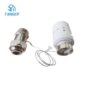 Trv Replacement Thermostatic Radiator Head With Remote Sensor 20 To 60 Degree