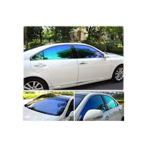 Car Side Window Sunshade Sticker , Self Adhesive Windshield Protection Film For Vehicle Screen